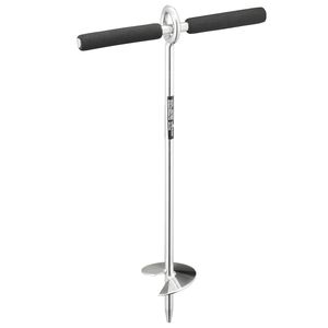 Ancore a spirale in acciaio inossidabile da 18 pollici per barche, a vite, per sabbia e acque poco profonde - Product Image 1