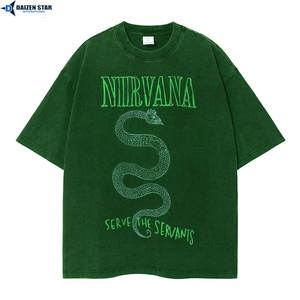 Camisetas Personalizadas de Manga Corta para Hombre, Venta al Por Mayor, 100% Algodón/Poliéster, Corte Holgado, Estampado Informal, Ecológicas y Transpirables - Product Image 6