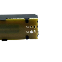 Potentiomètre rotatif à double fader linéaire B10K 60mm à axe en T, à film de carbone et métal, haute fluidité, vente chaude