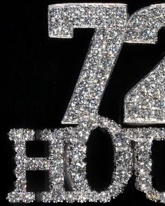 Custom Luxury Hip Hop 925 Sterling <b>Silver</b> 3D Letter Iced <b>Solid</b> VVS Moissanite Diamond Pendants & Charms Luxury <b>Necklaces</b> - Product Image 3