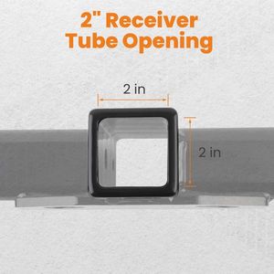 Barra de Remolque de 2 Pulgadas, Clase III, para Subaru Ascent 2019-2024, Soportes para Enganche de Remolque - Product Image 6