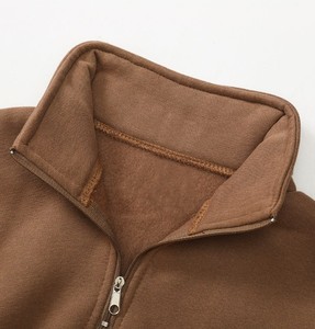 Conjunto de Sudadera de Algodón Orgánico para Bebé Niño y Niña, Sudadera con Cierre, Estilo Vintage, Ecológica, de Manga Larga, Color Sólido - Product Image 4