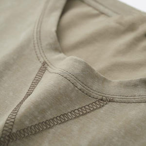 OEM Retro 100% Cotton Heavyweight Men Oversized T shirt Print <b>Tee</b> Logo T-shirt Stone Acid Washed <b>Vintage</b> Custom T Shirt Stock - Product Image 5