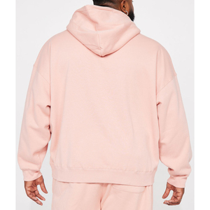 Sudadera con Capucha de Estilo Urbano para Hombre, 100% Algodón, Gruesa, con Estampado de Logotipo 3D, Sudadera con Capucha Completa para Hombre - Product Image 6