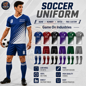 Meilleures ventes, service OEM ODM, sublimation, bonne qualité, nouvelle arrivée, respirant, prix de gros, ensemble d'uniformes de football personnalisés sublimés - Product Image 6