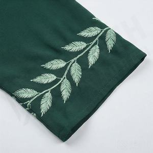 Abaya Niqab de Haute Qualité pour Femmes Musulmanes, Robe Respirante en Tissu Nida à Une Seule Couche, Vêtement Islamique Modeste pour la Prière, Couleur Personnalisée - Product Image 5