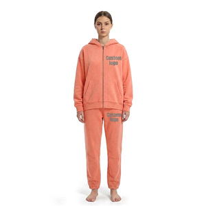 Conjunto Deportivo para Mujer al por Mayor con Chaqueta de Cierre Completo y Pantalones Deportivos para Minoristas de Artículos Deportivos para Compradores de EE. UU. - Product Image 1