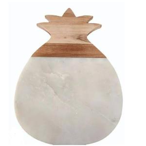 Planche à découper en bois et marbre pour fruits, légumes et salades – Accessoire de cuisine pour la maison, l'hôtel et le restaurant - Product Image 6