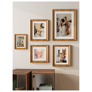 Cadre photo décoratif en bois pour photos de famille, cadre photo élégant en bois, cadre photo classique en bois, parfait pour les mariages - Product Image 5