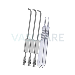 Set de Sinusoscopia ENT de 32 Piezas |   Instrumentos Quirúrgicos Endoscópicos FESS de Acero Inoxidable para Otorrinolaringología, Instrumentos ENT de Vaslcare - Product Image 2