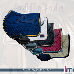 Tapis de selle de luxe vert forêt en silicone imprimé, doublé polaire, pour chevaux à poitrage haut, anatomique, pour dressage équestre, vente en gros OEM - Product Image 6