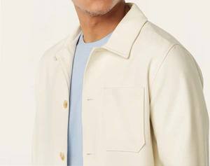 Veste de travail vintage unisexe en toile de coton OEM, respirante, épaisse, pour l'hiver, idéale pour l'extérieur, avec broderie - Product Image 5