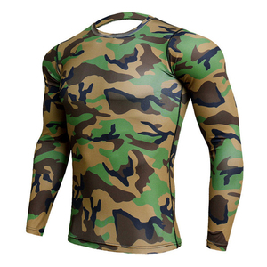 <b>Mens</b> Full Sleeve Rash Guard Black Sublimation Print Quick Dry Polyester Long Sleeve <b>Swim</b> <b>Shirt</b> Athletic Sports Training Workout - Product Image 6