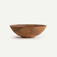 Bol de service décoratif en bois écologique de haute qualité, fait main, naturel, moderne pour la maison, le salon et la cuisine