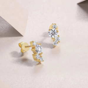 Anillo de Diamantes de Oro de 18K Premium, Joyería de Diamantes Cultivados en Laboratorio, Claridad VVS, Color D, Anillo de Compromiso para Mujer, Venta al Por Mayor - Product Image 2