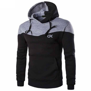 Sweat-shirts de haute qualité en coton et polyester, à épaules tombantes, grande taille, streetwear, sweat-shirt uni avec logo personnalisé, sweat-shirts pour homme - Product Image 1