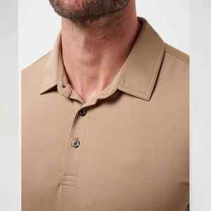 Polo de hombre de manga corta, muy vendido, con estampado digital por sublimación. - Product Image 6