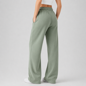 Wholesale Affordable Price Baggy Fit Side Panels Streetwear Sweatpants Winter Wear Hip Hop Style Lightweight Trousers for Women - Product Image 6