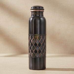 Botella de Agua Personalizada de Cobre Puro de 750 ml |   Vajilla Ayurvédica Hecha a Mano, Ecológica y a Prueba de Fugas para Exportación al por Mayor de Fábrica - Product Image 3