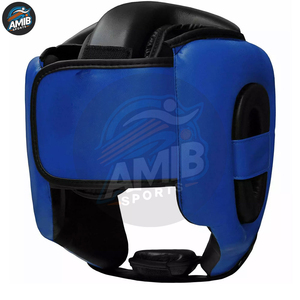 Protège-tête de boxe professionnel en cuir de vachette, respirant, personnalisable, équipement de sécurité de haute qualité - Product Image 3
