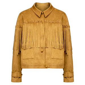 Nouvelle Collection : Blousons en Cuir pour Femme – Les Meilleures Arrivées de Vestes en Cuir Tendance pour l'Hiver à Manches Longues - Product Image 2