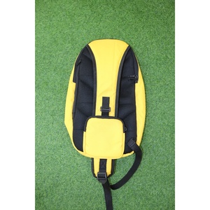 Custom Yellow Fashion Waterproof <b>Canvas</b> Sling Bag Lightweight Sports Crossbody <b>Backpack</b> Zipper Closure Casual Travel Gym Bag - Product Image 4