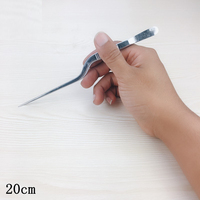 Ensemble de pinces de chef pour l'assiettage, 7 pièces, acier inoxydable allemand, kit d'outils culinaires professionnels, décoration alimentaire, haute cuisine, compatible lave-vaisselle