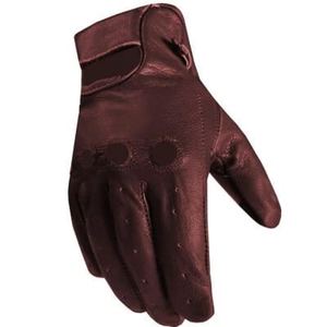 Guantes de Motociclismo de Cuero Genuino de Alta Calidad, Protección Unisex para Motociclistas, Rendimiento y Protección para las Manos - Product Image 1