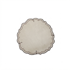 Fournisseur en gros de sets de table en jute naturelle à bord festonné, diamètre 38 cm, pour la maison, les restaurants et les hôtels, disponible pour l'exportation - Product Image 2