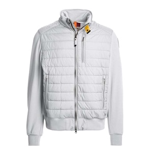 Chaqueta acolchada de lana de invierno para hombre con cuello levantado impermeable estilo callejero de lona Abrigo acolchado OEM con capucha personalizable - Product Image 1