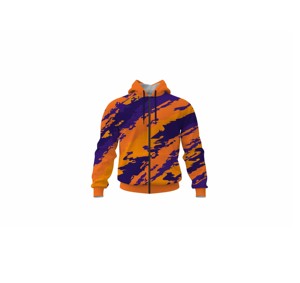 High Quality Sublimation Zip Up <b>Hoodie</b> Custom Design <b>Polyester</b> <b>Hoodie</b> - Product Image 1