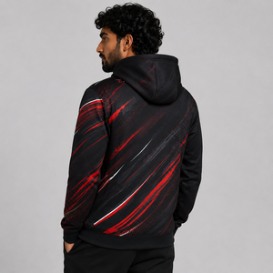 High Quality Men's Sublimated <b>Hoodie</b> Durable Fabric Breathable Comfortable Fit Casual Wear Custom <b>Sublimation</b> <b>Hoodie</b> For Men - Product Image 3