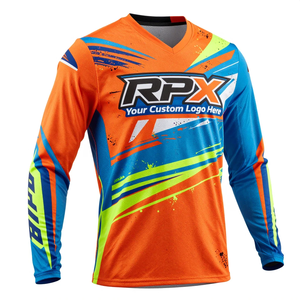 Jersey de Motocross Personalizado, Traje de Carreras de Motocicleta, Ropa de Carreras de Motocross, Jerseys de Motocross - Product Image 1