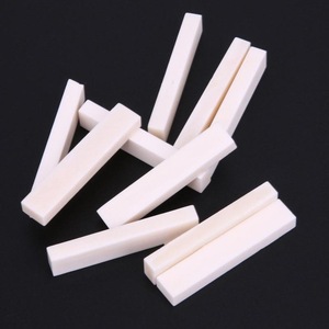 Núcleos y surcos de guitarra de hueso de búfalo ecológicos de ILAHI, pulidos, cuadrados, de alta calidad - Product Image 1