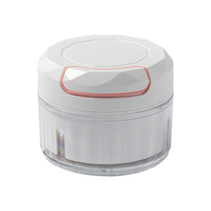 Hachoir à viande manuel 3 lames en PP et acier inoxydable pour usage domestique, presse-ail rapide et hachoir à aliments - Product Image 4