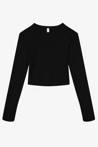 Camiseta Corta de Alta Calidad para Mujer, Estilo Y2K, Ajustada, de Algodón Suave con Elastano, Informal, de Verano, Fabricante OEM ODM - Product Image 5