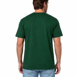 Camiseta Deportiva Personalizada con Logotipo, 100% Algodón, Transpirable, de Secado Rápido, Ecológica, de Manga Corta y Talla Grande para Hombre - Product Image 2