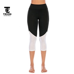 Leggings de Yoga Capri de Cintura Alta Anti-Celulitis Personalizados, 3/4 de Longitud, para Entrenamiento y Gimnasio, para Mujer, en Venta, Servicio OEM, Mejor Calidad - Product Image 2