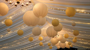 Farol Redondo de Papel de Seda para Decoración de Bodas en Tonos Pastel, 20-60cm, para Fiestas, Navidad, Año Nuevo, Decoración Interior Colgante, Hecho a Mano, Precio de Fábrica - Product Image 4
