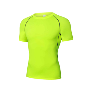 Custom Design Fitness Quick Dry Compression <b>T</b>-shirt for Men Outdoor Training Running Men Gym Exercise <b>T</b>-shirt Breathable Men's - Product Image 5