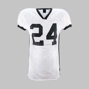 Uniforme de fútbol americano de alta calidad al por mayor personalizado de malla con enclavamiento LICRA spandex algodón polar poliéster polar Material - Product Image 3