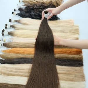 Cheveux 100% vietnamiens EU PREMIUM BLONDE COLOR SUPER 1A DRAWN SANS SYNTHÈSE, Sans nœuds, Sans frisottis, MEILLEURE QUALITÉ 55 cm - Product Image 2