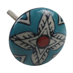 Top Deals <b>Drawer</b> Pull Painted Colored <b>Ceramic</b> <b>Knobs</b> Home Decoration <b>Knobs</b> Multiple Decorative Colored and Design - Product Image 1