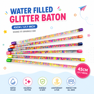 Bastón de Agua de Plástico Multicolor de Diseño Espacial Clásico de 45 cm para Niños de 5 a 7 Años - Product Image 6