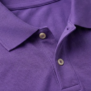Vente en gros de polos pour hommes sur mesure avec logo imprimé, nouveau design, couleur unie, tissu tricoté, fabriqué au Pakistan - Product Image 4