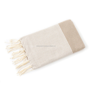 Lightweight Turkish Cotton Hammam Linen <b>Towel</b> With Tassels <b>Quick</b> <b>Dry</b> Handloom Peshtemal Bath Spa Beach <b>Towel</b> from India - Product Image 1