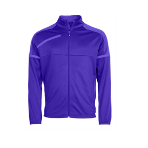 Veste polaire homme color block à col montant, fermeture éclair, séchage rapide, coupe sportive, polyester, pour l'automne - Product Image 2