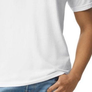 เสื้อยืดผู้ชาย CVC สีขาว พรีเมียม ผ้าคอตตอนผสม แขนสั้น ระบายอากาศได้ดี น้ำหนักเบา สวมใส่สบาย เสื้อเปล่าสำหรับงานสั่งทำ - Product Image 6
