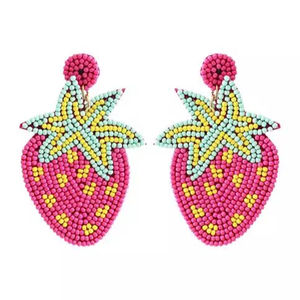 ต่างหูห้อยประดับลูกปัดทำมือคุณภาพสูงสำหรับผู้หญิง เครื่องประดับแฟชั่นสไตล์โบโฮ ราคาขายส่ง - Product Image 1