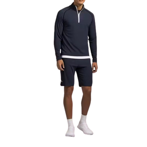Fournisseur en gros de vêtements de sport pour la gym – Ensemble 2 pièces respirant avec logo personnalisé, coupe élastique régulière, imprimé uni - Product Image 6
